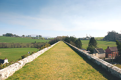 Borris viaduct has been restored and is now a walking attraction offering panoramic views 