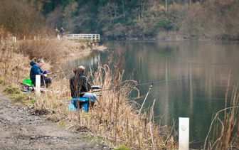 Fishing on the River Barrow